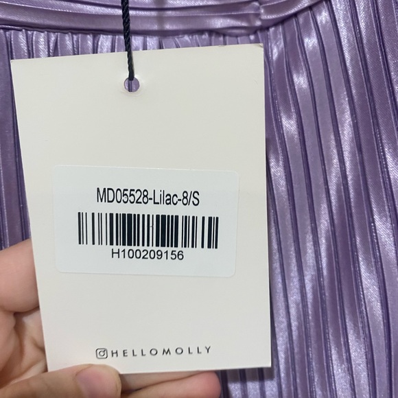 CHASE THE BLUES MAXI DRESS LILAC- HELLO MOLLY - Picture 8 of 8